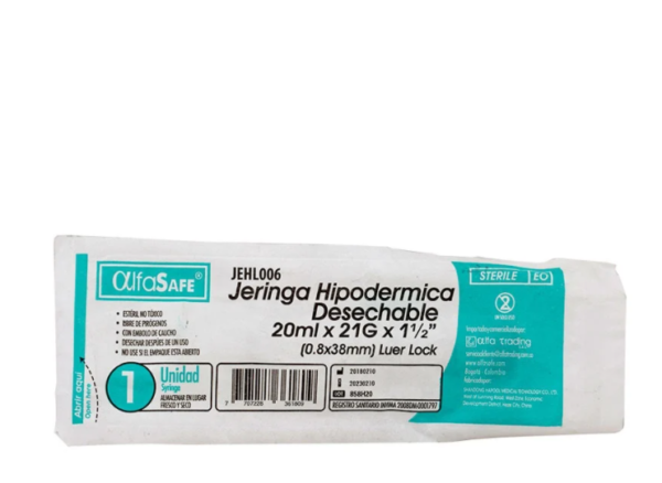 jeringa 20ml